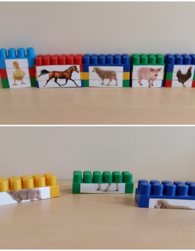 Klockowe puzzle – Zwierzęta ze wsi 2