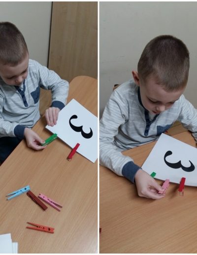 Plansze matematyczne z klamerkami 4