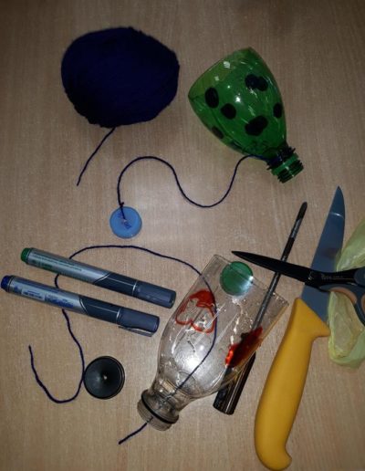 Praca techniczna - Zabawka ekologiczna z butelki plastikowej 2