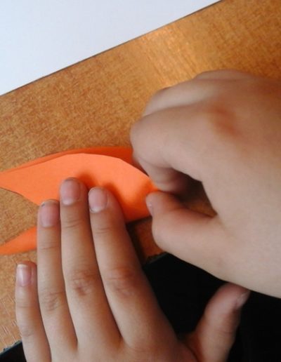 Praca plastyczna: Przestrzenny tulipan 3