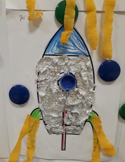 Praca plastyczna: Statek kosmiczny 6