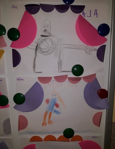 Praca plastyczna "W teatrze" 5