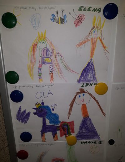 Praca plastyczna: Ja podczas zabawy 3