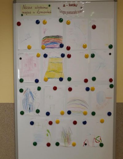 Praca plastyczna: Nasze ulubione miejsca w Łomiankach 4