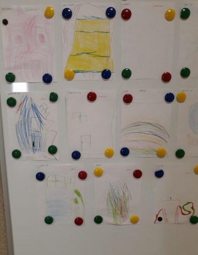 Praca plastyczna: Nasze ulubione miejsca w Łomiankach 2