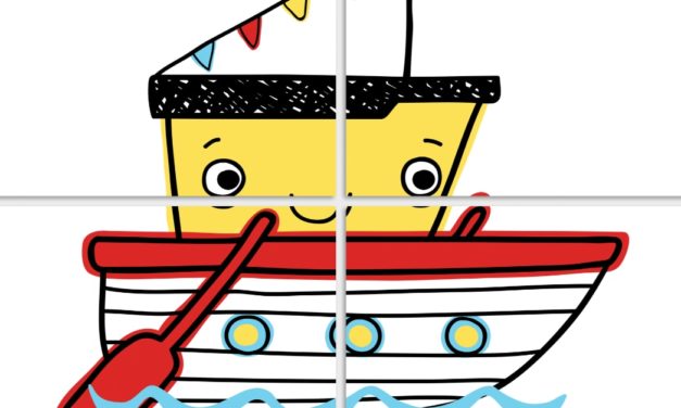 Dekoracje XXL: łódki, koła ratunkowe (10 szablonów)