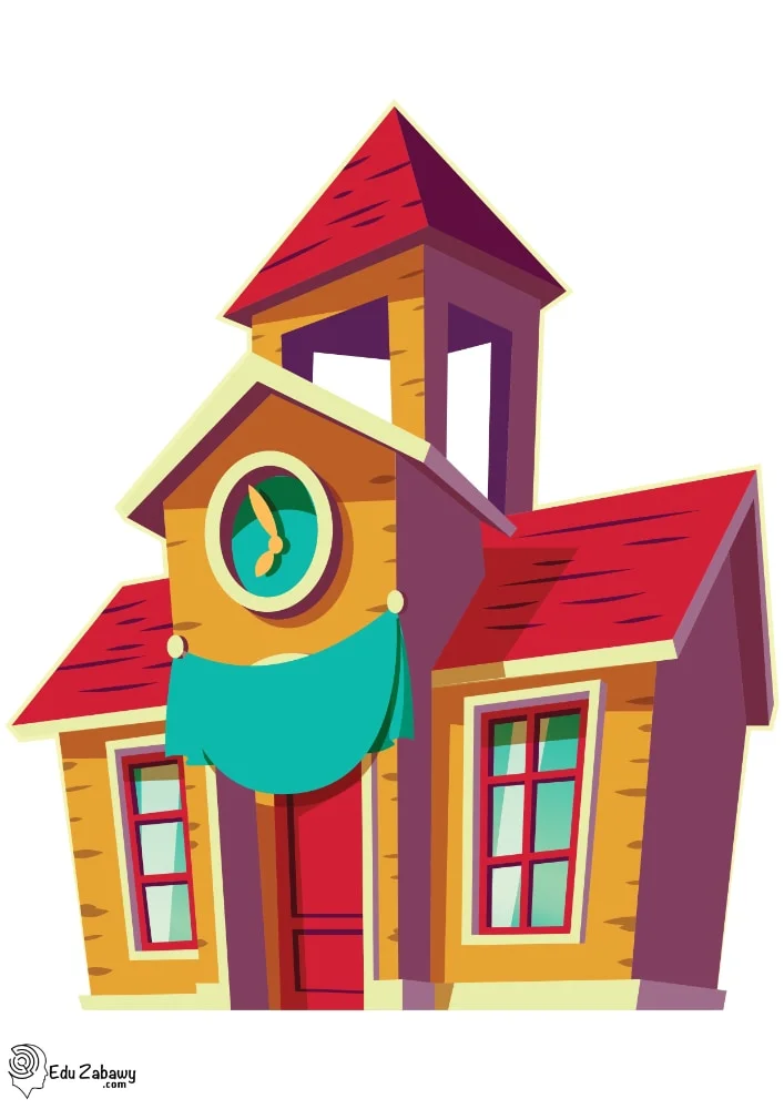 Dekoracje do druku: szkoła / przedszkole (9 szablonów)