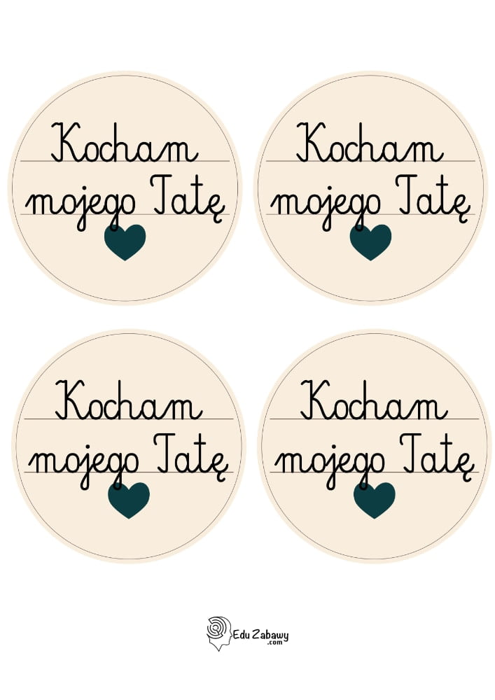 Medal najlepszego Taty (4 szablony)