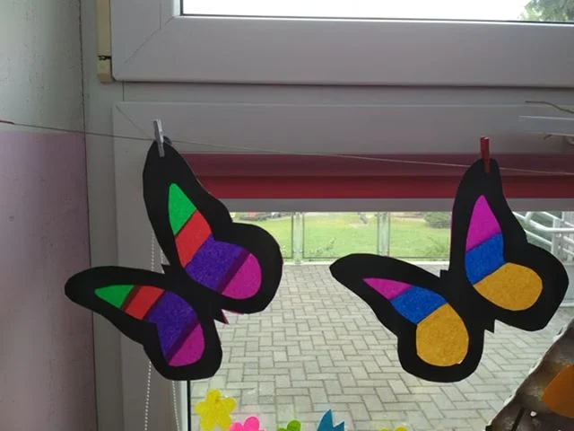 Praca plastyczna: Motyle