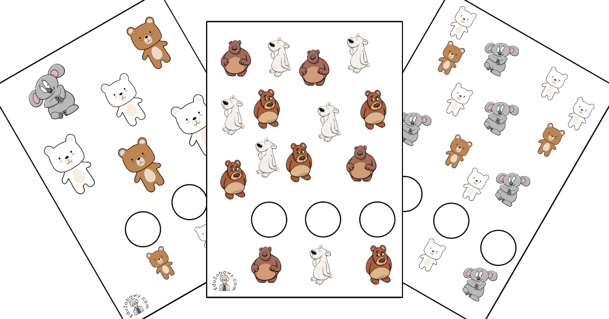 Karty pracy: Bystre oczko: Dzień Misia