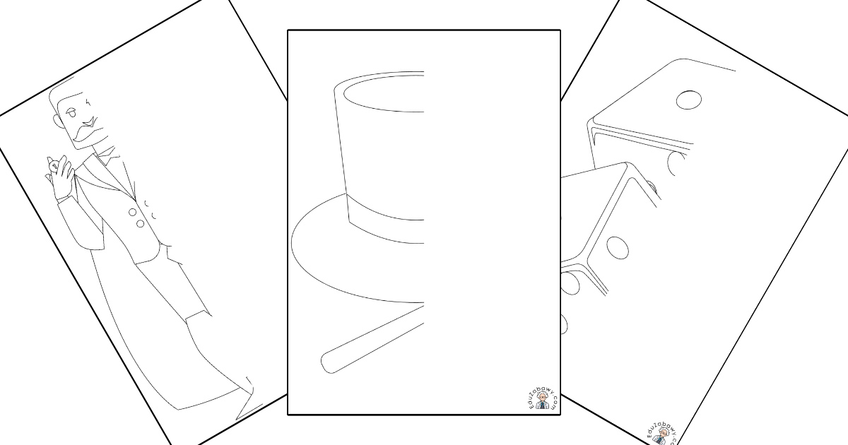 Karty pracy: Dokończ obrazek: Andrzejki