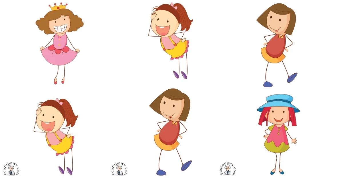 Karty pracy: Domino / Memory: Dzień Dziewczynek