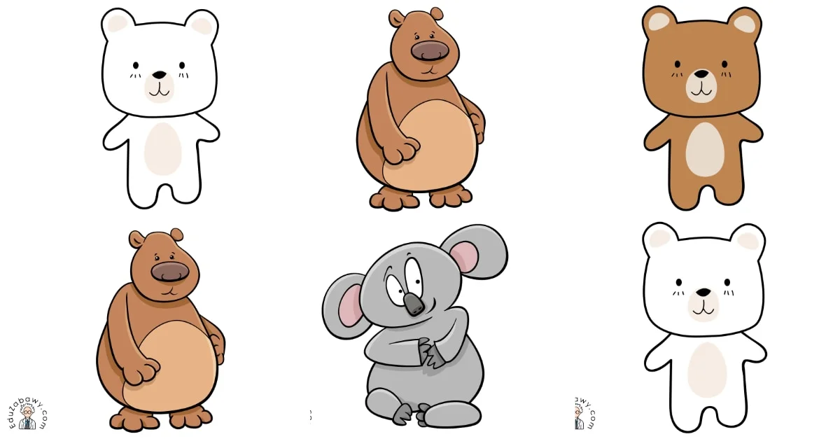 Karty pracy: Domino / Memory: Dzień Misia