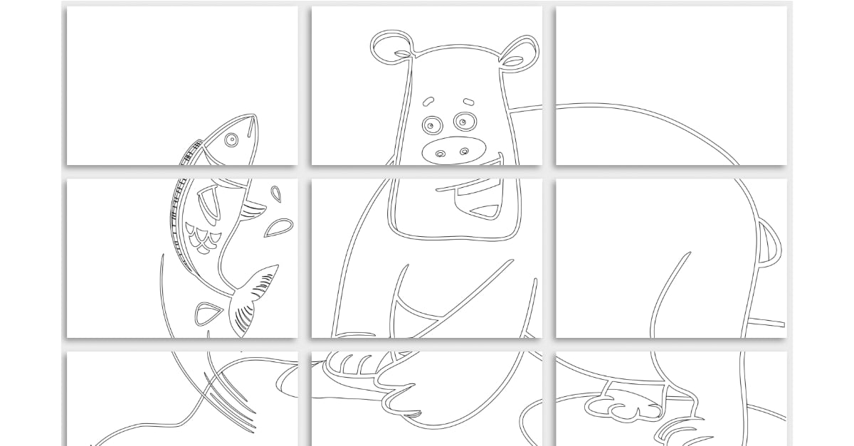 Dzień Misia: Kolorowanki XXL do druku