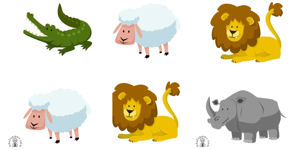 Karty pracy: Domino / Memory: Dzień Zwierząt