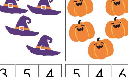 Karty pracy: Matematyka Klamerkowa: Halloween