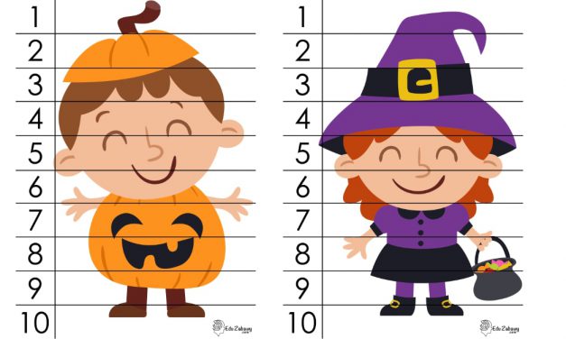Halloween: Puzzle 10 elementów