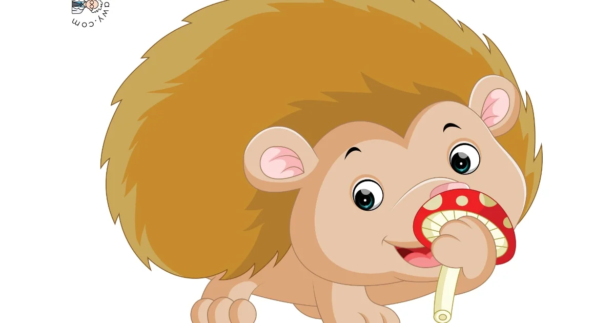 Dekoracje do druku: Jeże (10 szablonów)