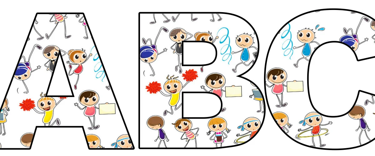 Ćwiczenia: litery duże