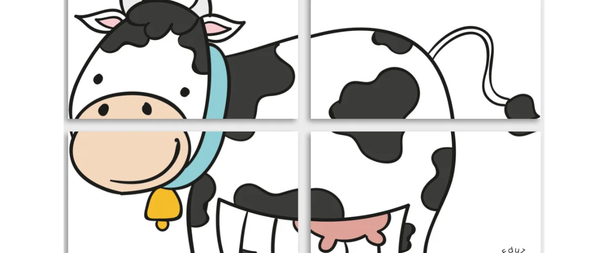 Dekoracje XXL do druku: Bydło