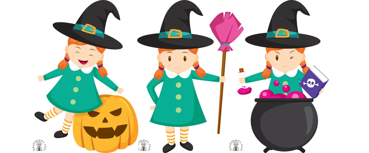 Dekoracje do druku: Czarownica