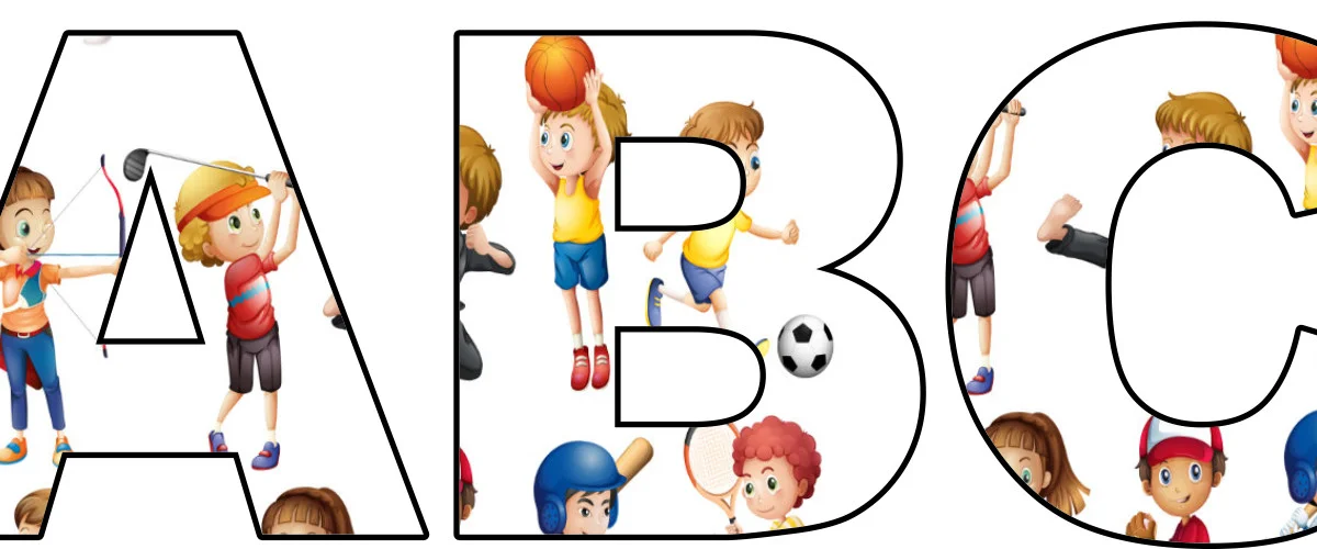 Dyscypliny sportowe: litery duże