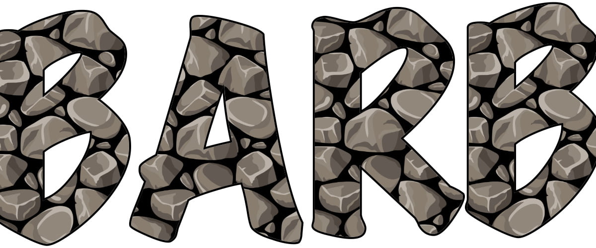 Napis do druku: Barbórka – węgiel