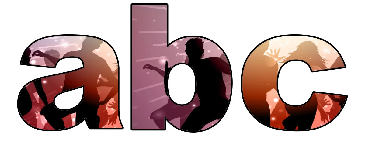 Taniec: litery małe