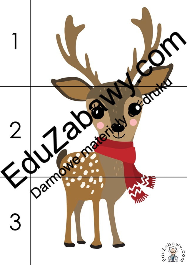 Boże Narodzenie: Puzzle 3 elementy (10 szablonów) Boże Narodzenie Karty pracy Karty pracy (Boże Narodzenie) Karty pracy (Mikołajki) Mikołajki Puzzle 