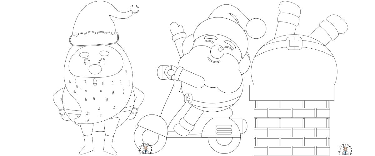 Boże Narodzenie: Kolorowanki do druku