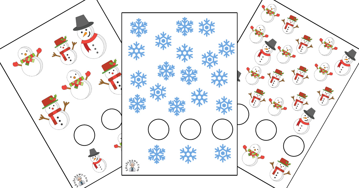 Karty pracy: Bystre oczko: Zima