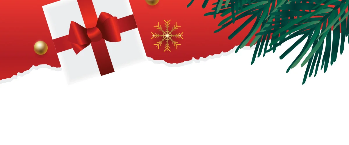 List do Mikołaja: wzór z prezentami