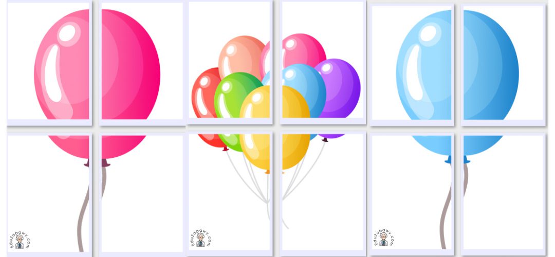 Dekoracje XXL: Balony (10 szablonów)