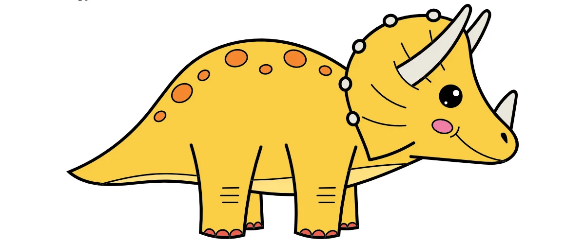 Dekoracje do druku: Dinozaury (10 szablonów)