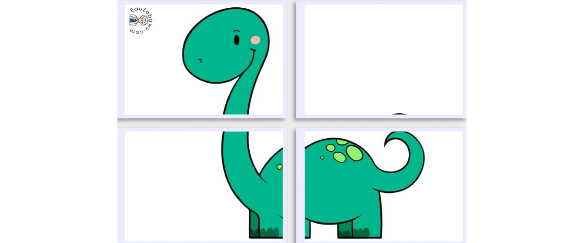 Dekoracje XXL do druku: Dinozaury (10 szablonów)