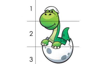 Karty pracy: Puzzle 3 elementy: Dzień Dinozaura