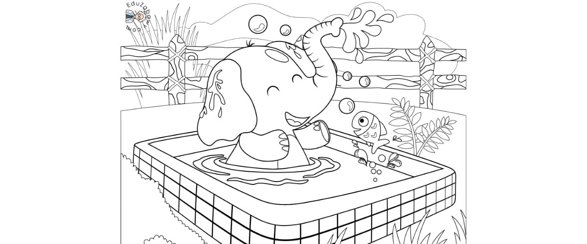 Kolorowanki do druku: Dzień Wody (10 szablonów)