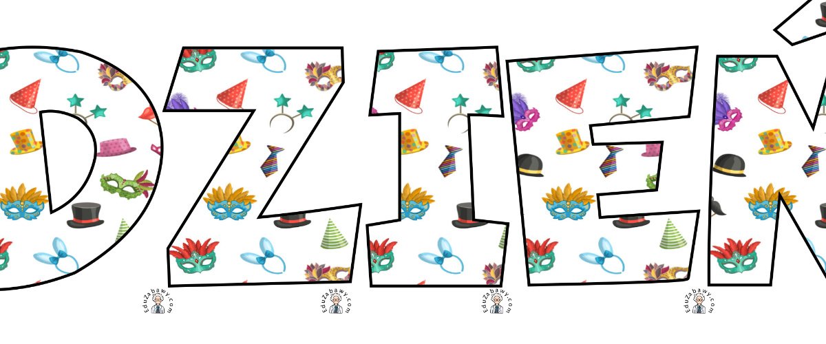 Napis do druku: Dzień Teatru w maski