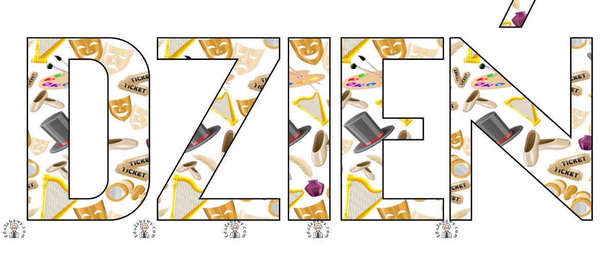 Napis do druku: Dzień Teatru z harfą