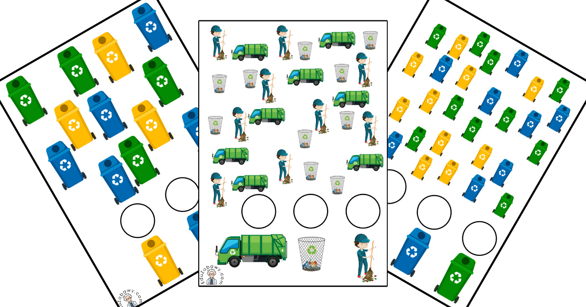 Karty pracy: Bystre oczko: Dzień Ziemi