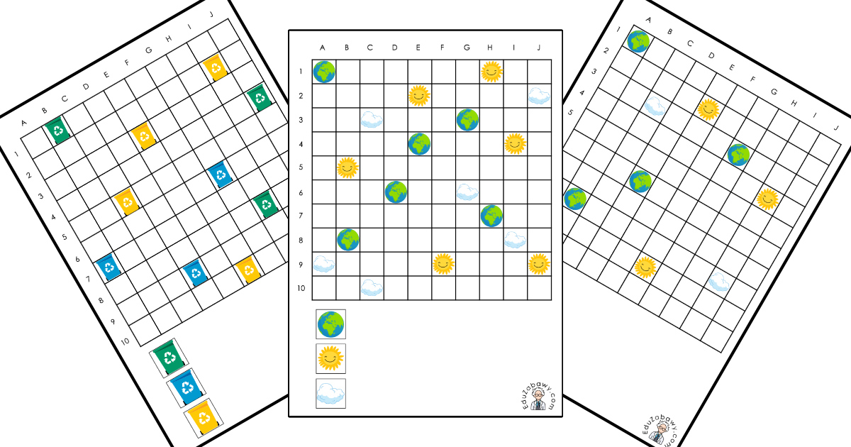 Karty pracy: Kodowanie – statki: Dzień Ziemi