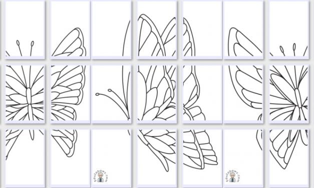 Kolorowanki XXL: Motyle (10 szablonów)