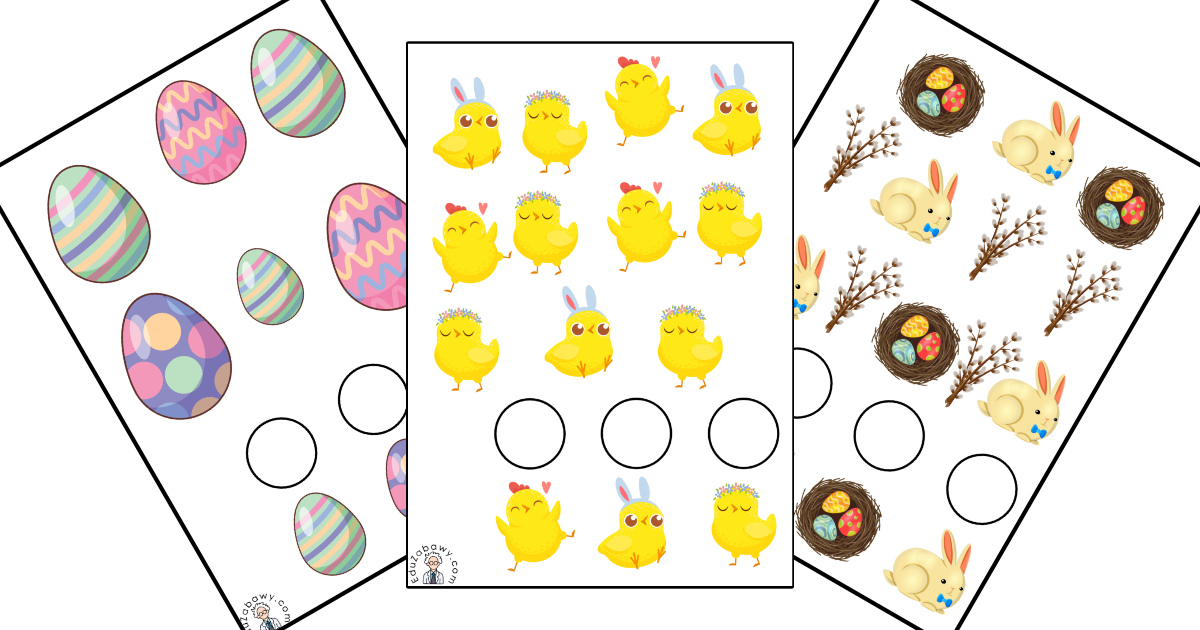 Karty pracy: Bystre oczko: Wielkanoc