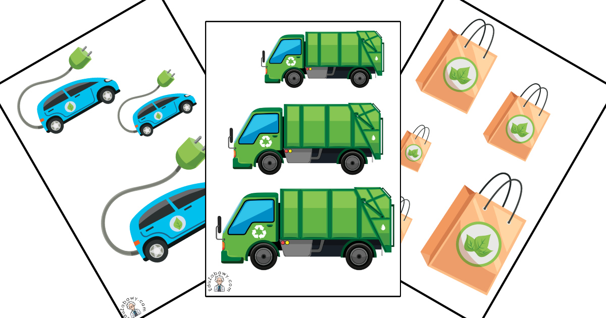 Karty pracy: Uszereguj: Dzień Ziemi