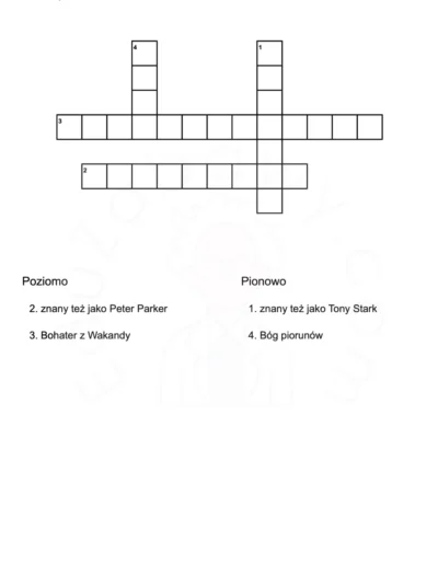 Generator krzyżówek 1