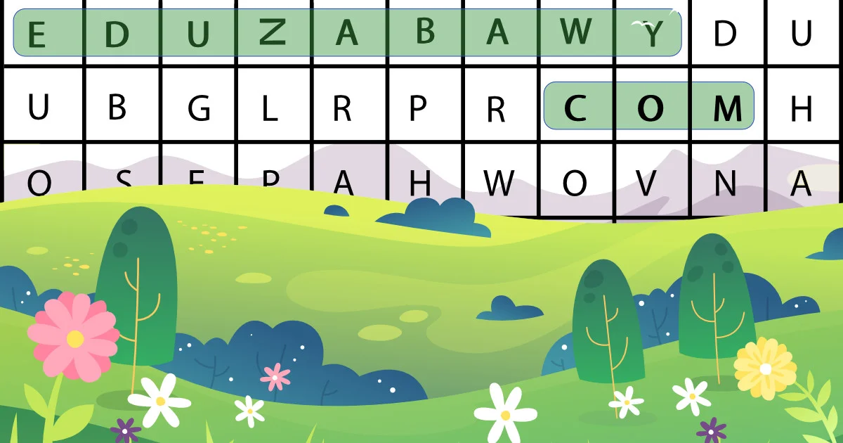 Wykreślanka online: Wiosna