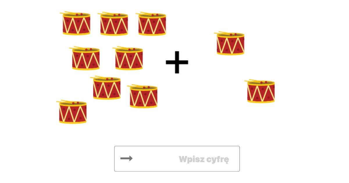 Quiz: Dodawanie do 10 na obrazkach