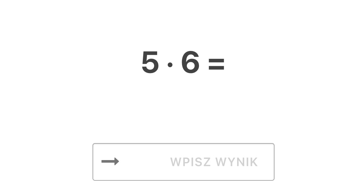 Quiz: Mnożenie przez 5