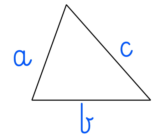 Zadanie: Oblicz obwód trójkąta