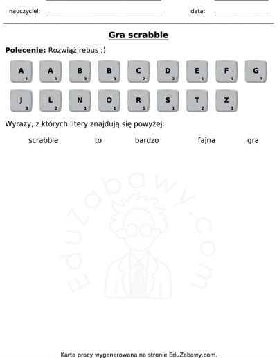 Generator Scrabble 2